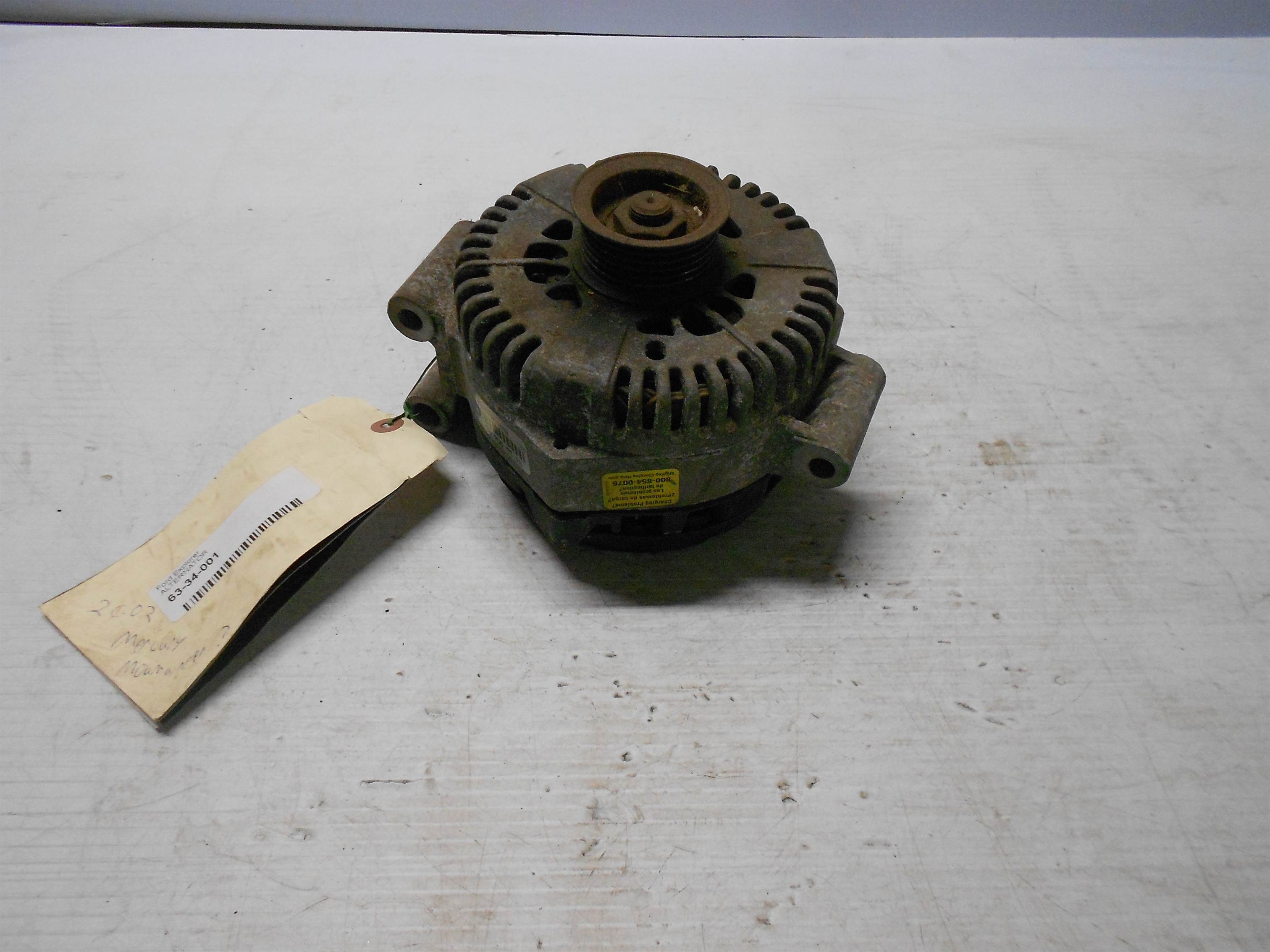 Used Alternator Ford Explorer 4.0L 5.0L 1996 1997 1998 1999 2000 2001 2002 2003 for sale small view front thumbnail