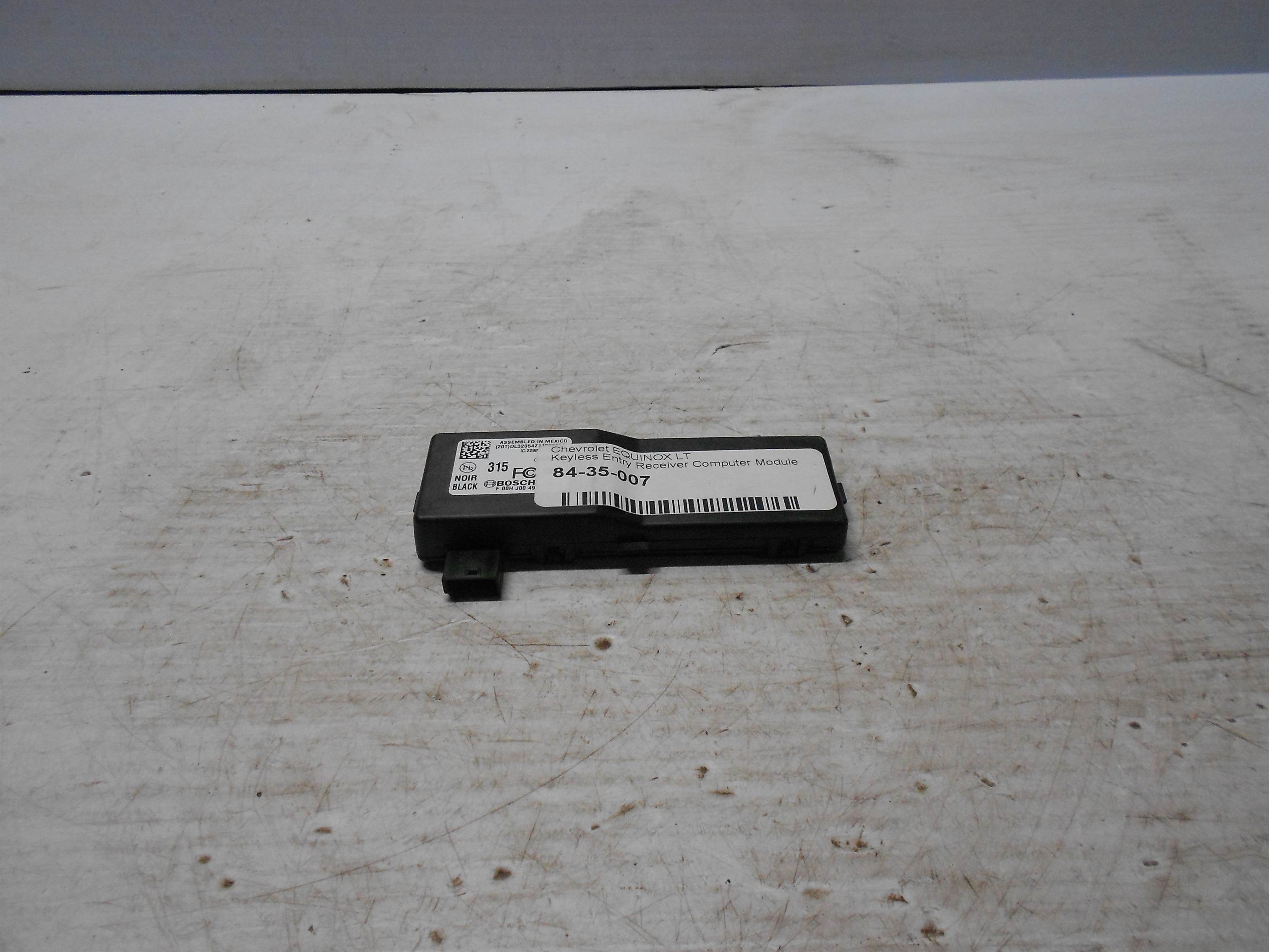 Used 11-17 EQUINOX CADILLAC SRX OEM BOSCH KEYLESS ENTRY RECEIVER 13503205 F00HJ00490 for sale small view front thumbnail