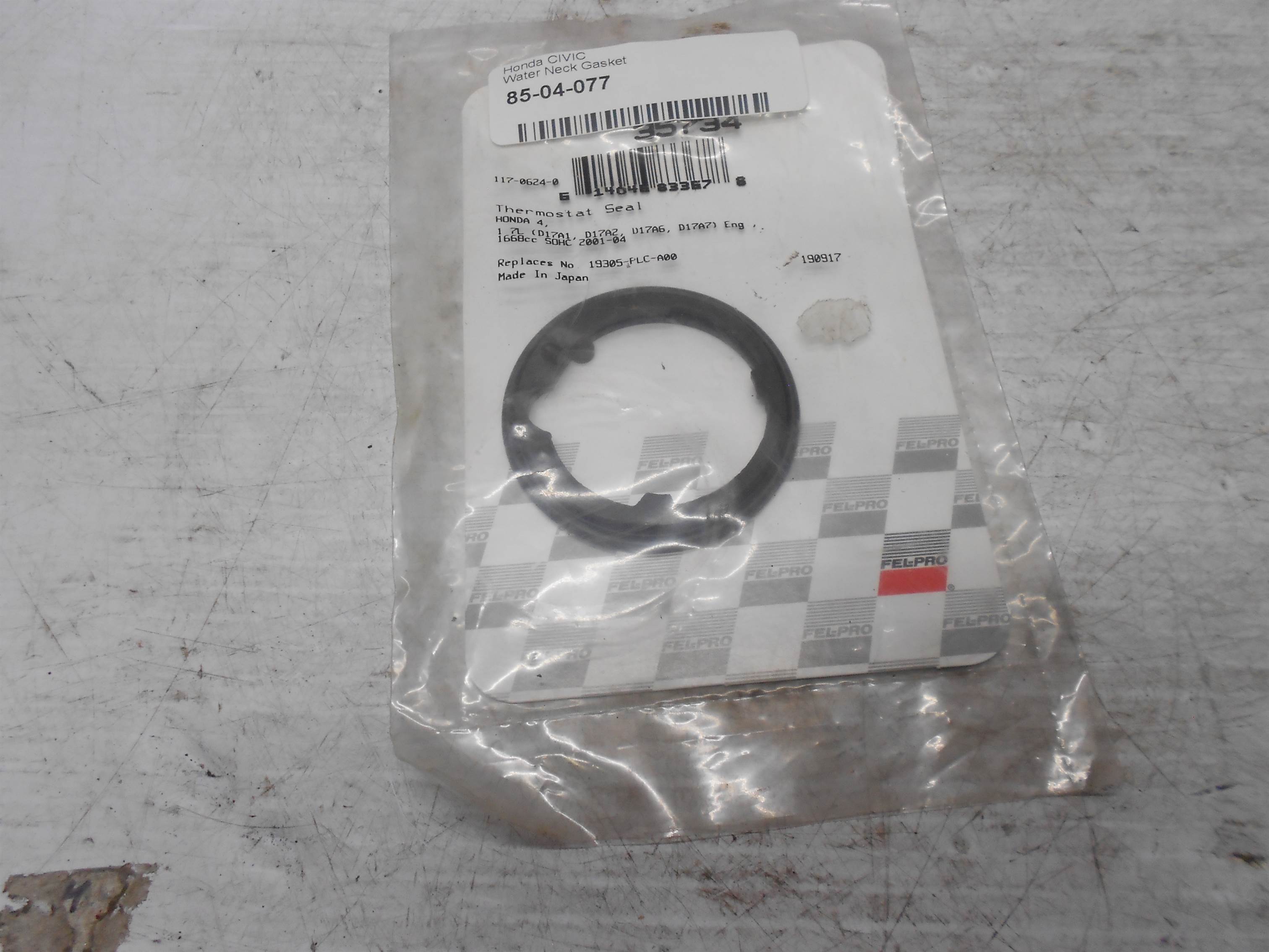 Used Engine Coolant Thermostat Seal Fel-Pro 35734 for sale small view front thumbnail