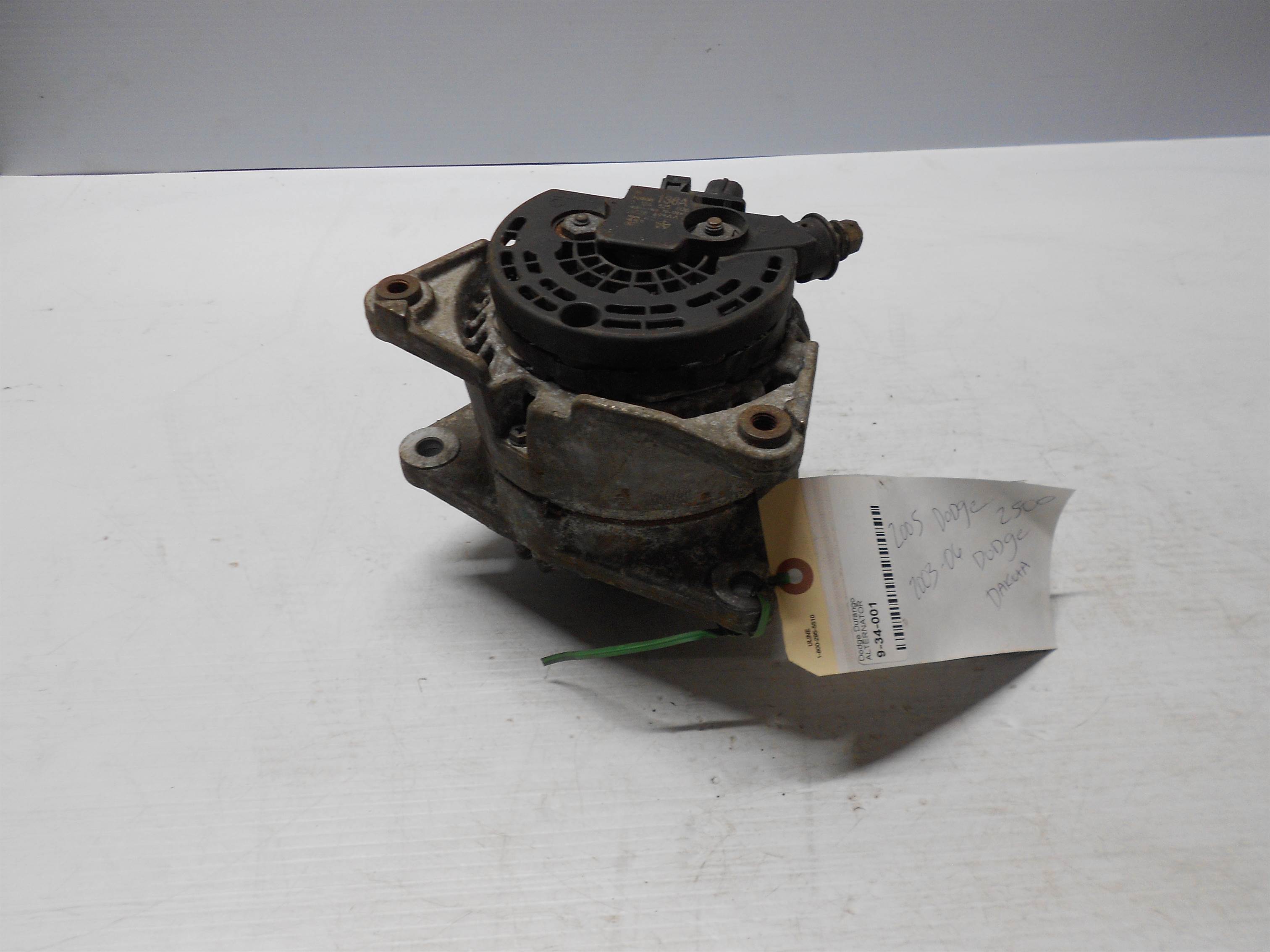 Used 2004 - 2006 DODGE DURANGO PICKUP 2500 3500 SERIES 5.7L ALTERNATOR 56028699AA for sale small view front thumbnail